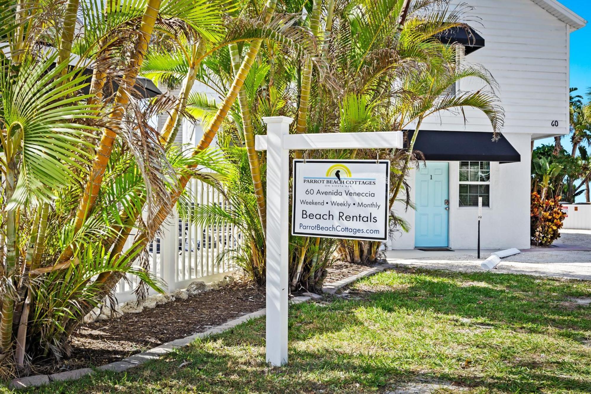 Parrot Beach Cottages Suite #2 Siesta Key Exterior photo